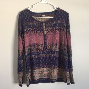 Long Sleeve Boho Shirt